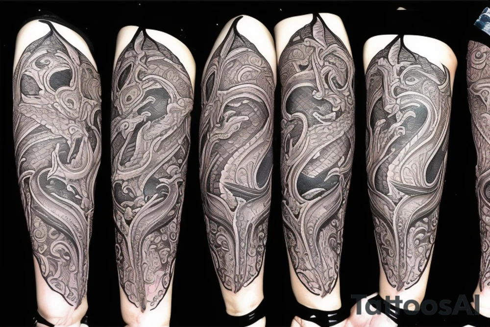 Epic dragon scale for tattoo on arm tattoo idea