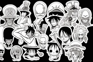 One piece manga panel tattoo idea