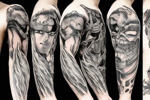 Guts from Berserk manga tattoo idea