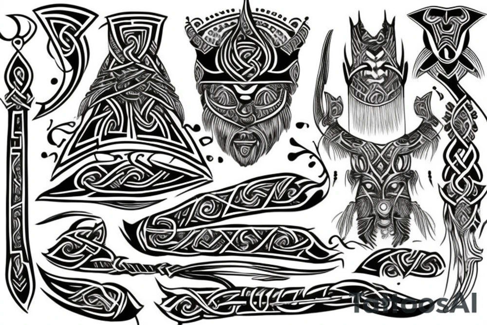 viking tattoo idea