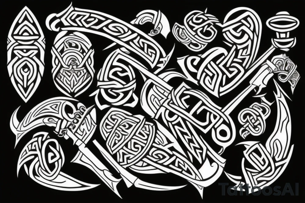 viking tattoo idea