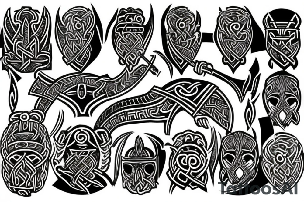 viking tattoo idea