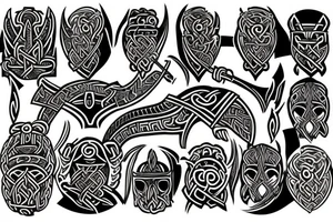viking tattoo idea