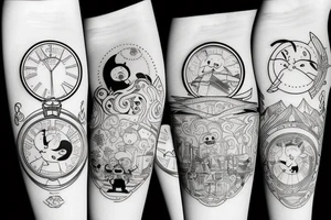Watch the world bern tattoo idea