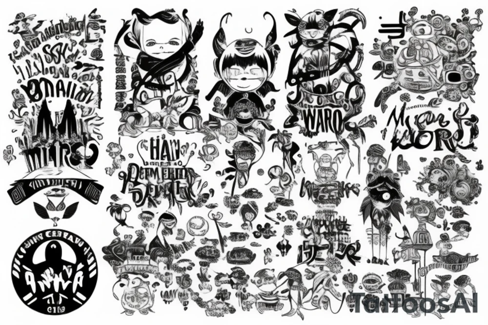 Watch the world bern tattoo idea