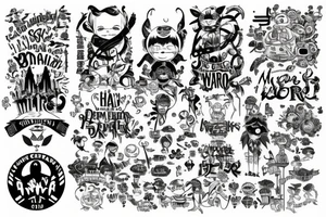 Watch the world bern tattoo idea
