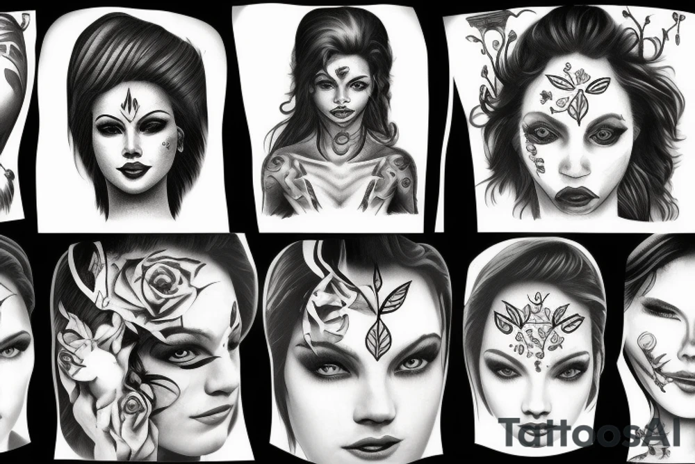woman survivor tattoo idea