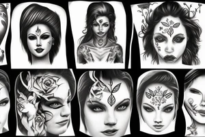 woman survivor tattoo idea
