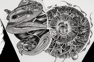 A tattoo from Frank Herbert’s Dune tattoo idea