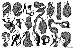 woman survivor, successful and strong tattoo idea
