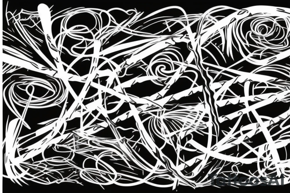 barbed wire tattoo idea