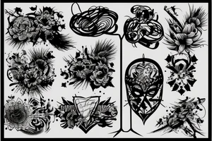 barbed wire tattoo idea