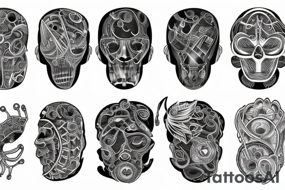 Data nodes tattoo idea