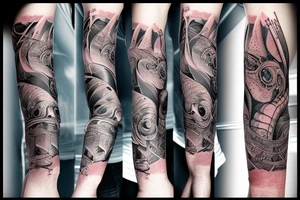 Hightech tattoo tattoo idea