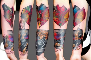 Hightech tattoo tattoo idea