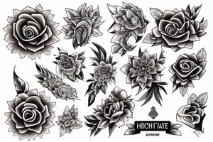 High-tech tattoo tattoo idea