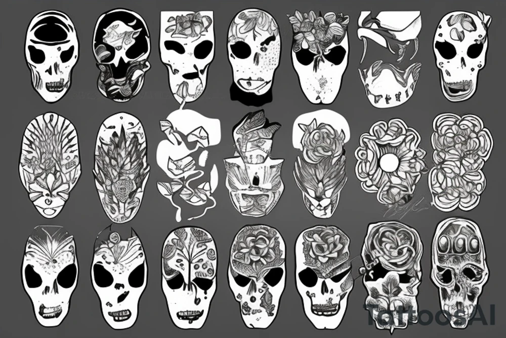 Nature and Technologies tattoo idea