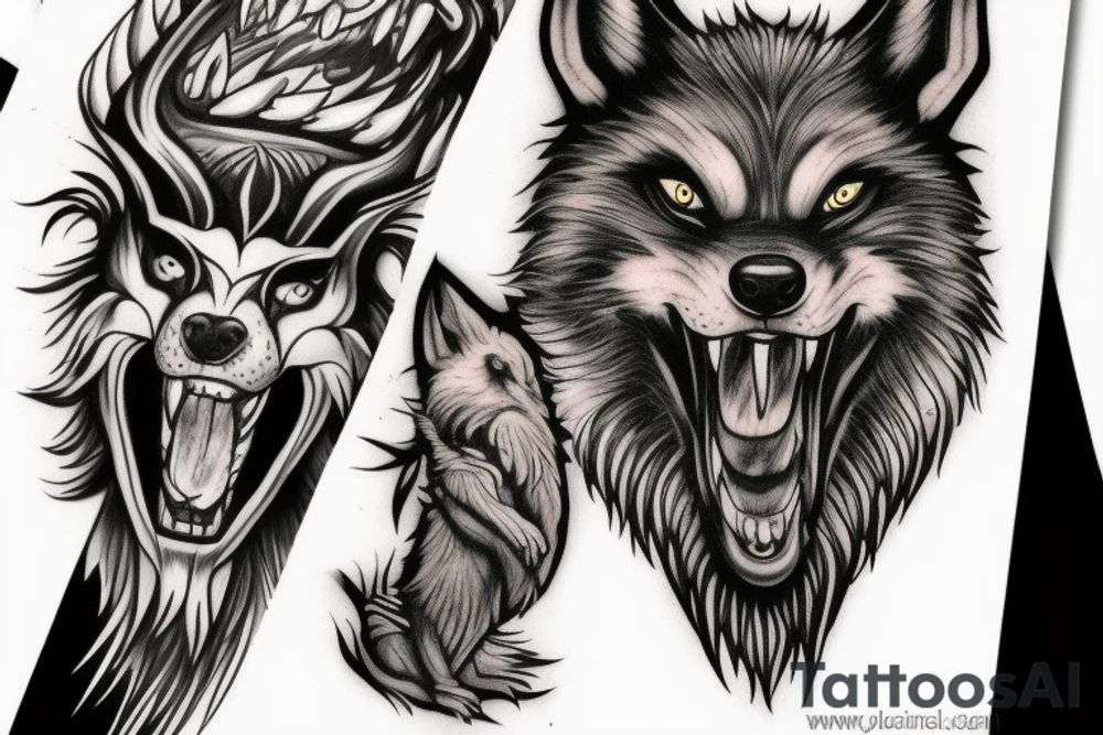 fenrir tattoo idea