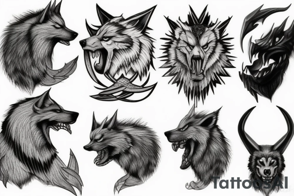 fenrir tattoo idea