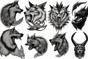fenrir tattoo idea