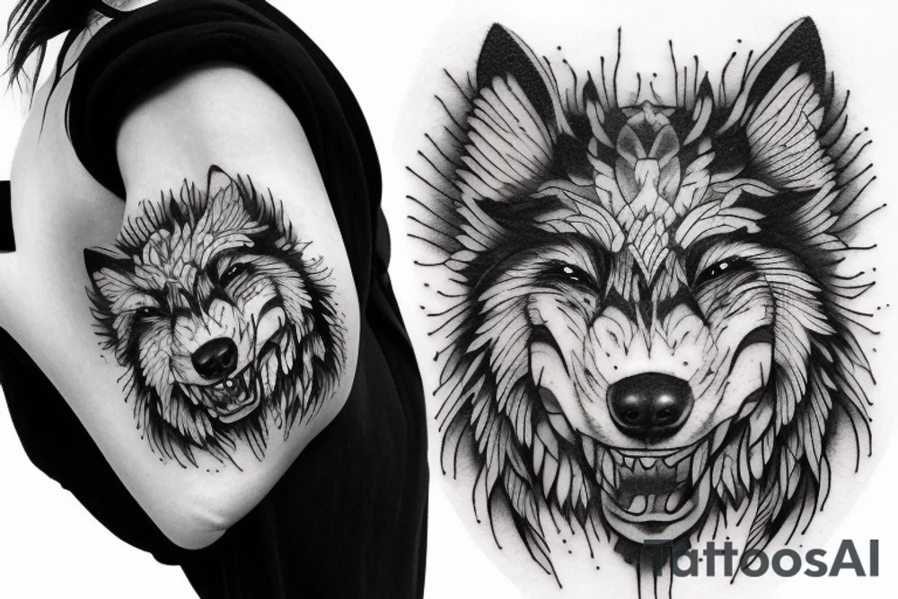fenrir tattoo idea