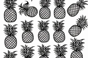 pineapple swingers tattoo idea
