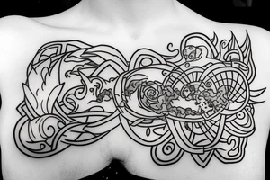 Represent: motherhood, travel, the four elements (wind, water, fire, earth), freedom, skydiving, loving life, tattoo idea