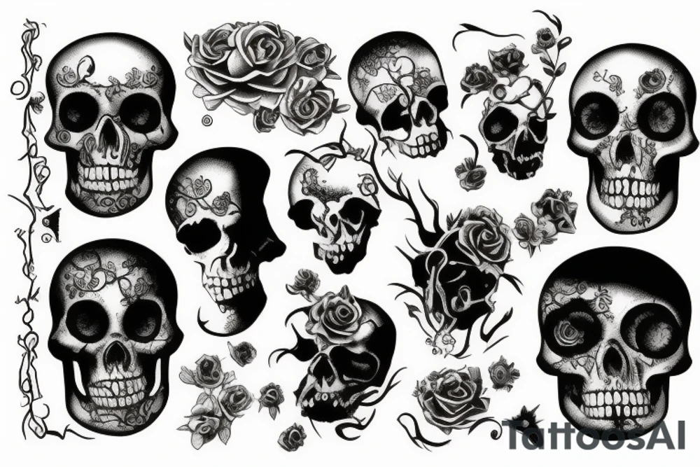 memento mori tattoo idea
