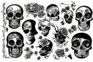 memento mori tattoo idea