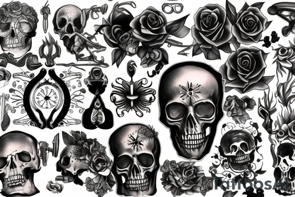 memento mori tattoo idea