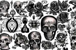 memento mori tattoo idea