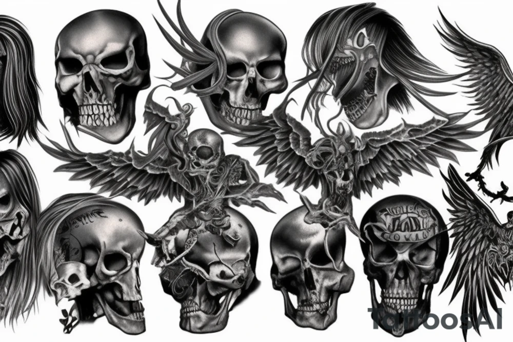death angel tattoo idea