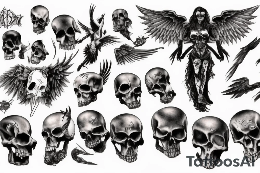death angel tattoo idea