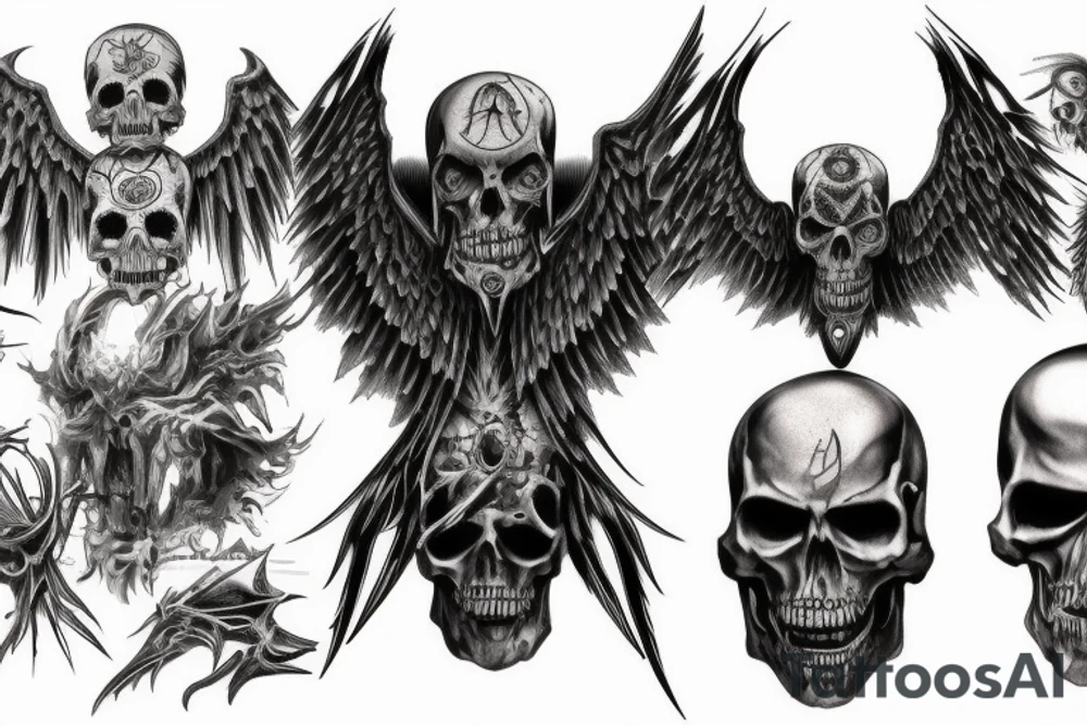 death angel tattoo idea