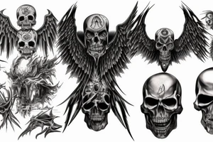 death angel tattoo idea