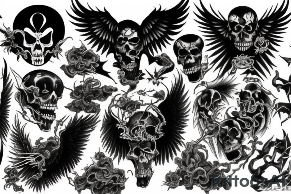 death angel tattoo idea