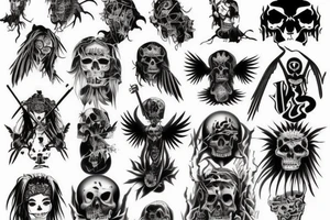 death angel tattoo idea