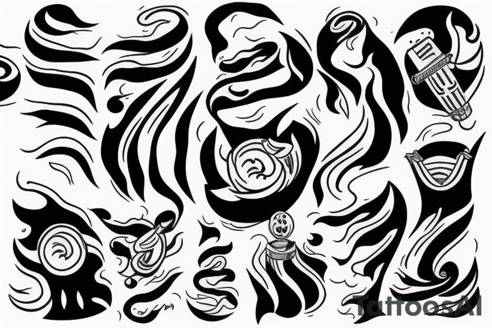Missiles wind tattoo idea