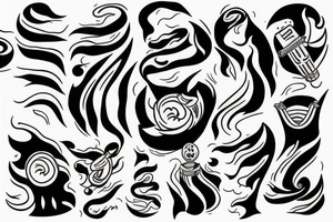 Missiles wind tattoo idea