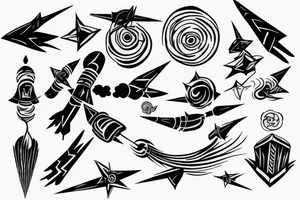 Missiles wind tattoo idea