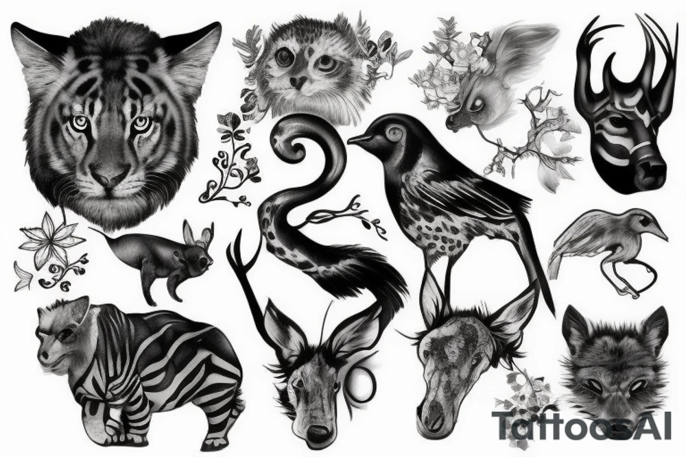 Animal tattoo idea