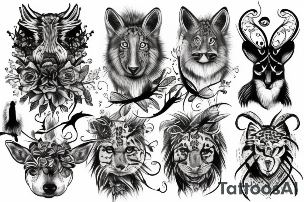 Animal tattoo idea