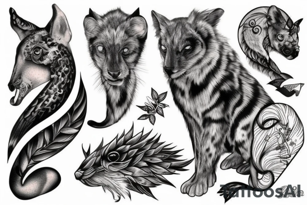 Animal tattoo idea