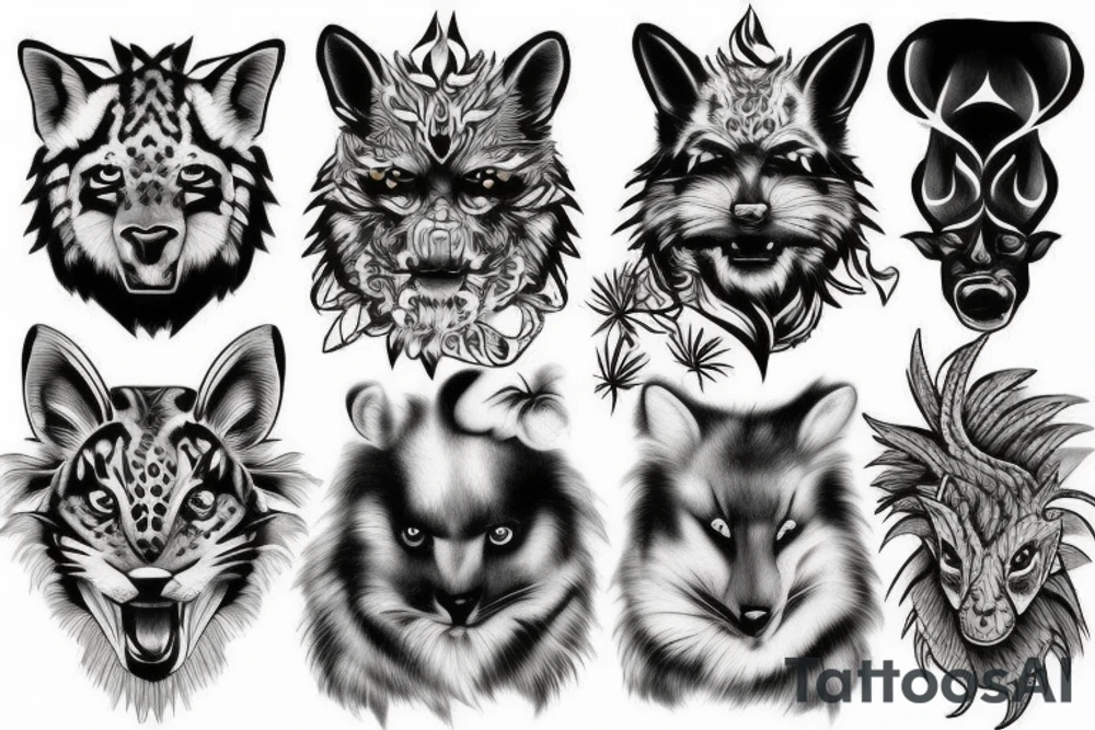 Animal tattoo idea