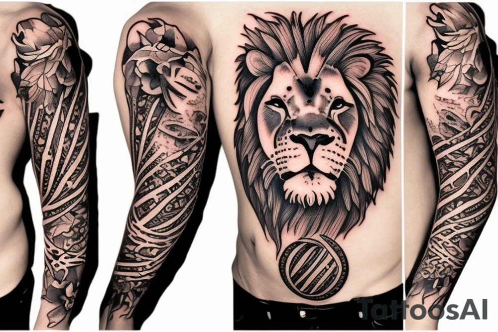 Lion tattoo idea