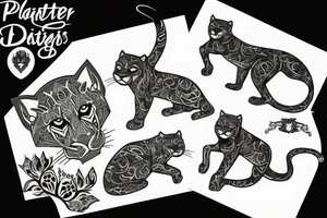 panther tattoo idea