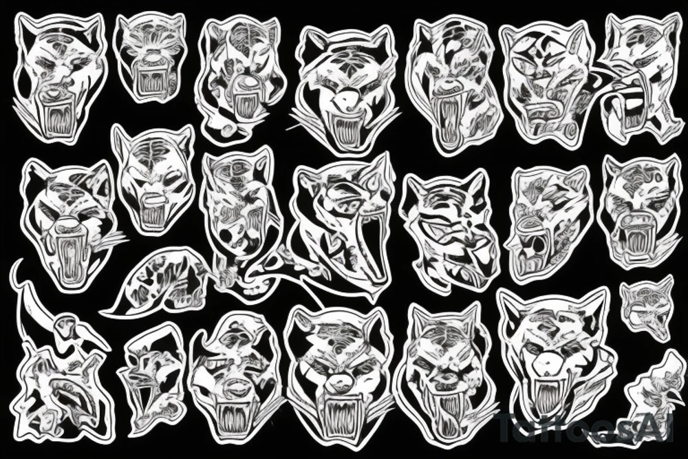 panther tattoo idea