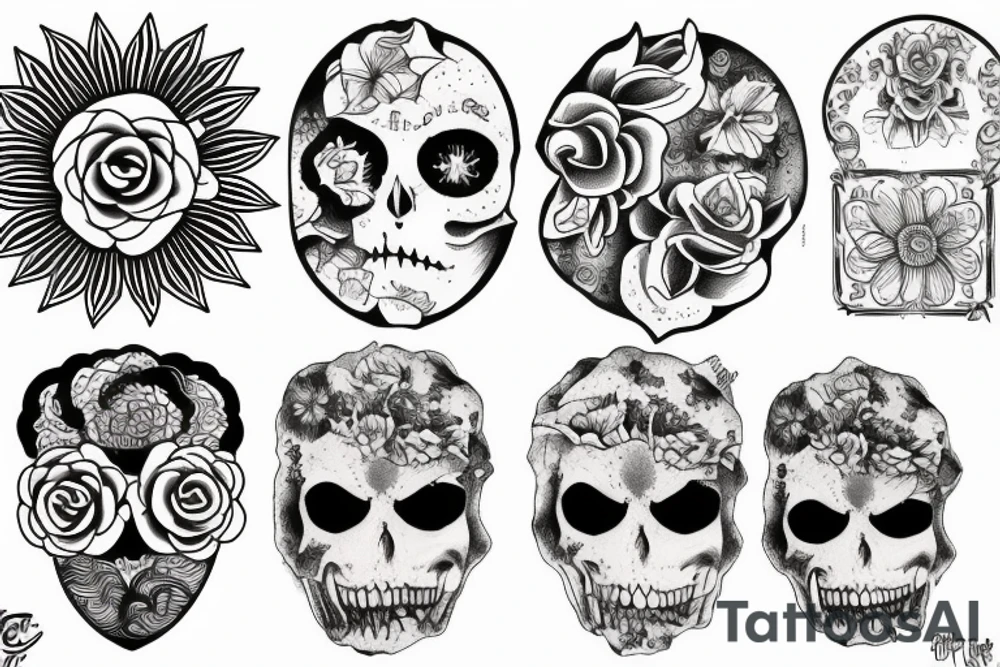 Fiore di loto tattoo idea