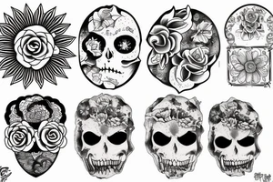 Fiore di loto tattoo idea