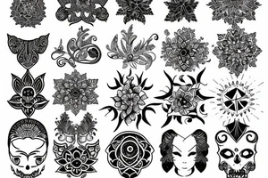 ornament tattoo idea